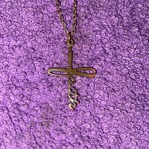 Faith necklace